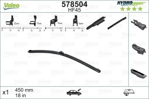 Valeo 578504 spazzola tergi - valeo,